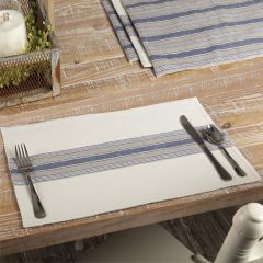 Heritage Farmhouse Stripe Placemats Set of 4