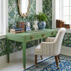Heritage Manor Watercress Green Writing Desk