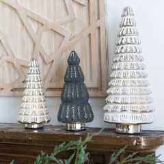 Holiday Accents Glass Tree Figure