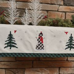 Holiday Accents Mantel Scarf