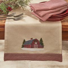 Holiday Barn Table Runner