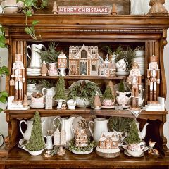 Holiday Gingerbread Nutcracker Set of 3