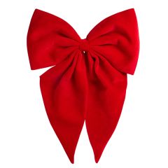 Holiday Heirloom Large Red Velvet Bow