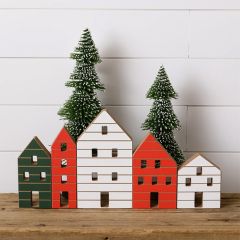 Holiday House Shelf Sitter 5 Piece Set