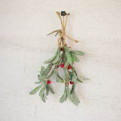 Holiday Mistletoe Spray Set of 6