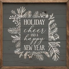 Holiday New Year Wall Art
