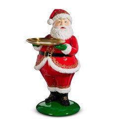 Holiday Santa Butler with Tray
