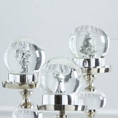 Holiday Water Globe Set of 3