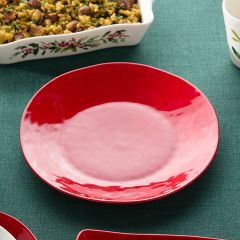 Holly Berry Ceramic Dinner Plate Set of 4