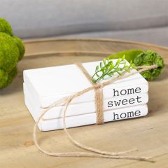 Home Sweet Home Book Stack