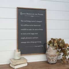 Honest and Truthful Framed Wall Sign