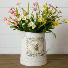 Honey Bee Pitcher Vase