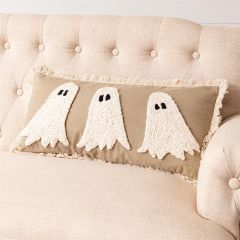 Hooked Ghost Lumbar Pillow