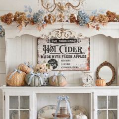 Hot Cider Canvas Wall Art