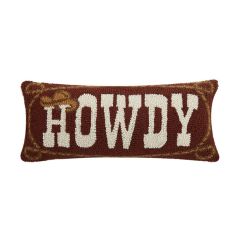 HOWDY Cowboy Hook Accent Pillow