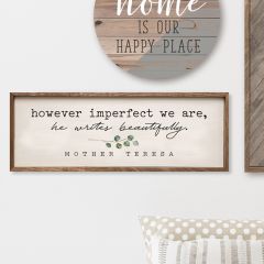 However Imperfect Wall Art