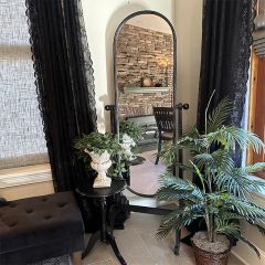 HUGE Metal Dressing Mirror