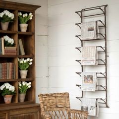Huge Metal Wall Display Rack