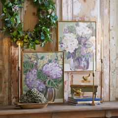Hydrangea Framed Wall Art Set of 2