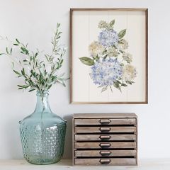 Hydrangeas Bouquet Framed Wall Art