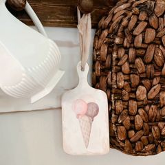 Ice Cream Social Decorative Cutting Board