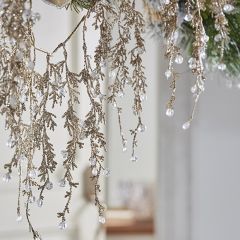 Iced Glittered Garland