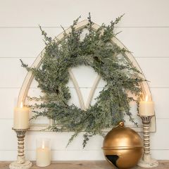 Iced Juniper And Berries Wreath
