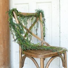 Iced Weeping Cedar Garland