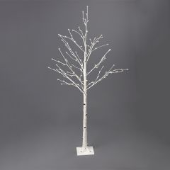 Indoor Lighted Birch Tree 72 Inch