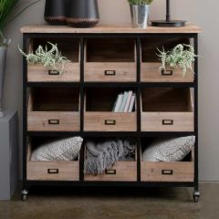 Industrial Bin Shelf