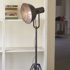 Industrial Cage Light Floor Lamp