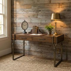 Industrial Chic Dark Thorpe Desk
