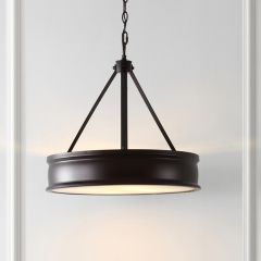 Industrial Chic Farmhouse Pendant Light