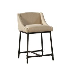 Industrial Chic Padded Counter Sool