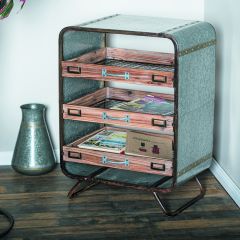 Industrial Farmhouse Tray Chest
