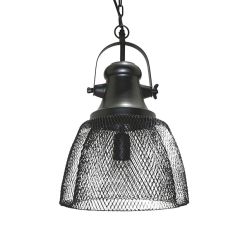 Industrial Farmhouse Wire Dome Pendant Light
