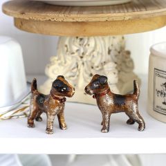Jack Russell Terrier Cast Iron Figurine