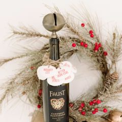 Jingle Bell Wine Bottle Stopper Set of 4