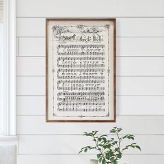 Jingle Bells Sheet Music Wall Art