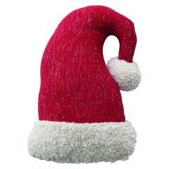 Jolly Christmas Santa Hat Accent Pillow