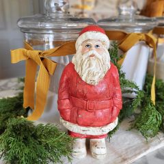 Jolly Red Santa Figurine