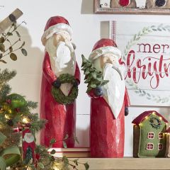 Jolly Santa Figurine Collection