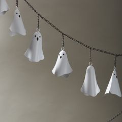 Jovial Ghost Halloween Garland
