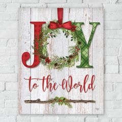 Joy To The World Canvas Wall Art