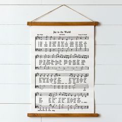 Joy to the World Music Scroll
