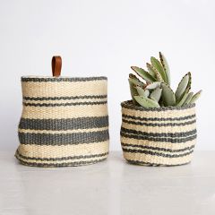 Jute Wall Baskets Set of 2
