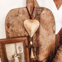 Keepsake Metal Heart Ornament