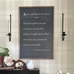 Kindred Spirits Framed Wood Sign