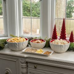 Knit Sweater Serving Bowl Set of 3