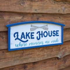 Lake House Memories Wall Sign